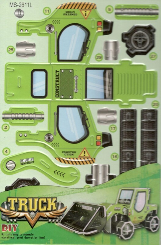 48147-28 3D puzzle STRIKE - AUTO